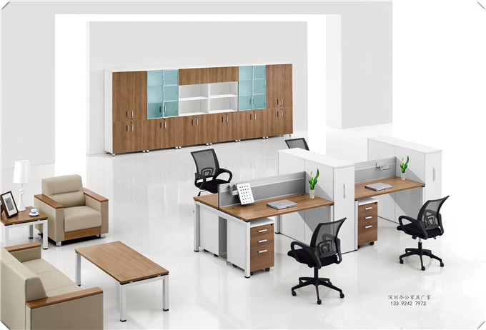 簡(jiǎn)易型開(kāi)放區(qū)辦公家具擺放示例圖 簡(jiǎn)易型開(kāi)放區(qū)辦公家具擺放示例圖